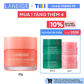 Mặt Nạ Ngủ Cho Môi Laneige Lip Sleeping Mask Grapefruit EX 20g