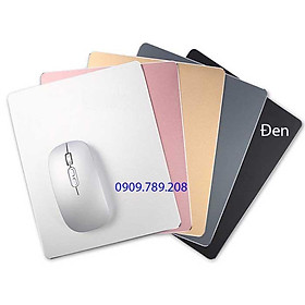 Mua Lót Chuột 2 Mặt Da Hoặc Nhôm Chống Nước Chống Trầy Macbook Sang Trọng