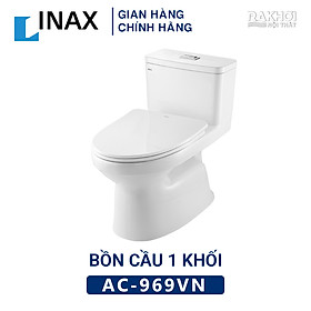 Mua Bàn Cầu Inax 1 Khối AC-969VN Nắp đóng êm