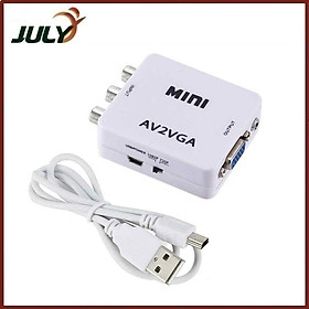 Mua Box Chuyển mini AV Ra VGA - JL