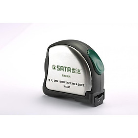 Mua Thước cuốn thép 5.0m  vỏ thép không gỉ bọc cao su SATA 91342
