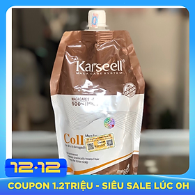 Dầu hấp ủ tóc siêu mượt Karseell Maca Essence Repair Collagen (dạng túi) 500ml