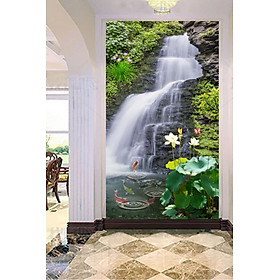 Mua BỨC TRANH  PHONG CẢNH THÁC NƯỚC PVP-PTD16  TRANH DÁN TƯỜNG PP 3D CÓ KEO  TRANH TRÍ  LỐI ĐI TĂNG TÀI LỘC   THỊNH VƯỢNG