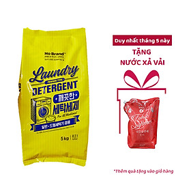 Bột Giặt Siêu Tiết Kiệm No Brand Dạng Túi 5kg