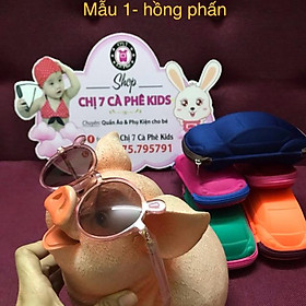 Kính cho bé- tặng hộp kính ô tô cao cấp- mắt kính trẻ em cao cấp