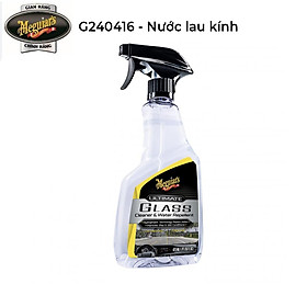 Hình ảnh Chai vệ sinh kính tạo hiệu ứng lá sen Meguiar's Ultimate Glass Cleaner & Water Repellent - G240416