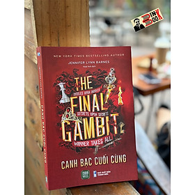 (Bookmark 4 màu in 2 mặt) (New York Times best seller)  THE FINAL GAMBIT - CANH BẠC CUỐI CÙNG - Jennifer Lynn Barnes - 1980books