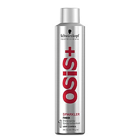 Keo xịt bóng tóc Schwarzkopf OSiS+ Sparkler Shine Spray 300ml