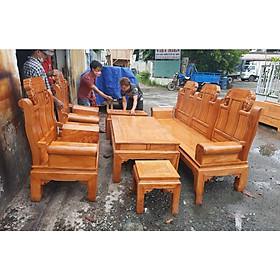 Mua Bộ bàn ghế salon  soà phòng khách âu á gỗ gõ đỏ trương voi