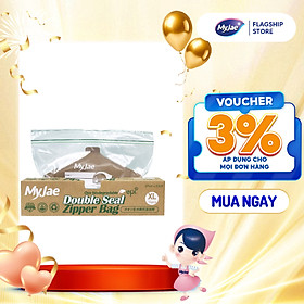 Túi zip Myjae hai đường kéo tự huỷ sinh học (XL)