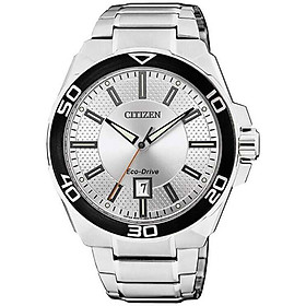 Đồng Hồ Nam Citizen Dây Thép Không Gỉ AW1190-53A - Mặt Trắng