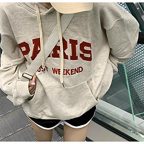 ÁO THUN HOODIE FORM RỘNG BIG SIZE TAY DÀI SUÔNG TRƠN UNISEX NAM NỮ ĐI BIỂN DẠO PHỐ