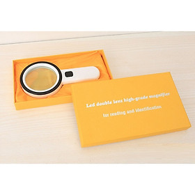 Kính lúp cầm tay đọc sách, sửa chữa phóng đại 35 lần