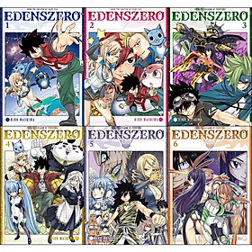 Bộ 6 Poster anime Edens Zero - Hội Pháp Sư Và Thánh Thạch Rave (bóc dán) - A3,A4,A5