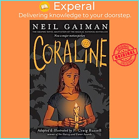 Hình ảnh sách Sách - Coraline by Neil Gaiman P Craig Russell (US edition, paperback)