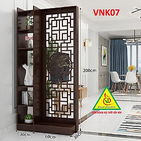 Vách ngăn tủ kệ VNK2- Nội thất lắp ráp Viendong Adv