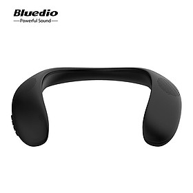 Bluedio HS Wireless Neck Loa Cột loa tương thích Bluetooth với khe cắm thẻ SD Radio Bass FM với micrô cho trò chơi Color: HS no box