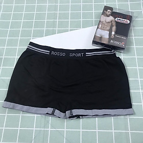 QUẦN LÓT ROSSO NAM CAO CẤP MÃ 0201 MÀU ĐEN - BLACK MEN UNDERWEAR