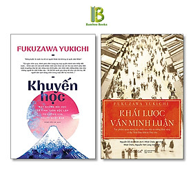 Hình ảnh Combo 2 Tác Phẩm Của Fukuzawa Yukichi: Khuyến Học + Khái Lược Văn Minh Luận - Tặng Kèm Bookmark Bamboo Books