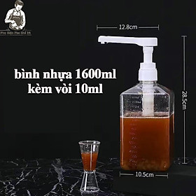 Mua Bình Bơm Sữa Đặc  Mật Ong  Siro Với Ống Hút Lớn