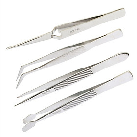 Bộ Nhíp Từ Thép Không Gỉ Pro'skit (Đầu Nhọn, Đầu Bè, Đầu Cong, Đầu Chống Đạn)