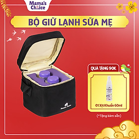 Trọn Bộ Giữ Lạnh Sữa Mẹ Mama’s Choice, Bảo Quản Sữa Mẹ, Đựng và Giữ Ấm Đồ Ăn Cho Bé, Chất Liệu Cao Cấp 4 Lớp Dày Dặn