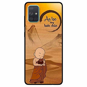 Ốp lưng in cho Samsung A51 Mẫu Bước Chân An Lạc