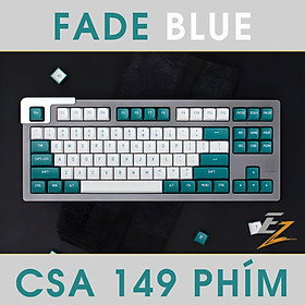 Mua Keycap Cho Bàn Phím Cơ Fade Blue CSA Profile 149 Phím