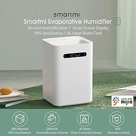 Mua Máy Tạo Độ Ẩm Tự Nhiên Thông Minh SMARTMI GEN 2 (Màn Hình Đèn LED) - Khử Trùng Nước  Không Phun Sương – Hàng Chính Hãng