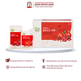 Nước Hồng Sâm Hàn Quốc Goodbase Lựu Đỏ KGC Jung Kwan Jang 50ml x 30 gói