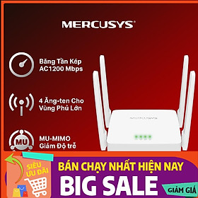 Mua Bộ Phát Wifi Mercusys AC10 Băng Tần Kép AC1200 - Hàng Chính Hãng