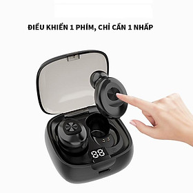 Mua Tai nghe bluetooth 5.0 HITOOR htXG8 TWS màn hình Led kỹ thuật số tai nghe thể thao mini không dây - HÀNG NHẬP KHẨU