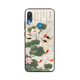 Ốp Lưng in cho Xiaomi Redmi 7 Mẫu Tranh Cá Koi - Hàng Chính Hãng