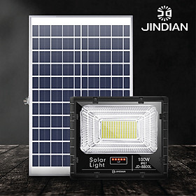 Mua  MẪU MỚI  Đèn Năng Lượng Mặt Trời 100W JINDIAN JD8800L- Hàng Chính Hãng có Logo JINDIAN