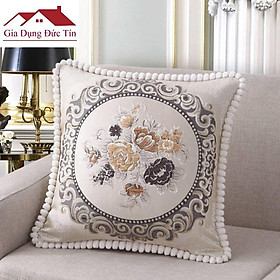 Mua Vỏ gối vuông tựa Tây Âu sang trọng 45cmx45cm