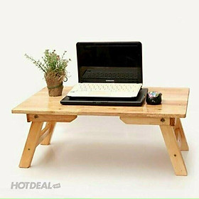 Mua BÀN HỌC GỖ XẾP GẤP GỌN CHÂN THANG 40 X 60 CM