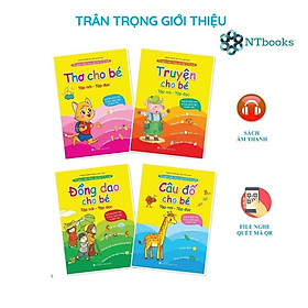 Tủ sách tiềm thức cho bé 0-6 tuổi Đồng dao - Thơ - Truyện