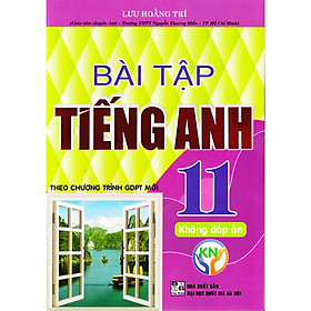 Bài tập tiếng anh 11 - Kết nối tri thức - Tặng kèm đáp án bằng file