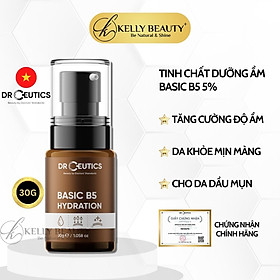 Serum Basic B5 Hydration DrCeutics - Cấp Ẩm, Nuôi Dưỡng, Phục Hồi Da Dầu Mụn - Kelly Beauty