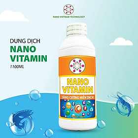 Nano Vitamin Vietnam Tech giúp tôm khoẻ mạnh phát triển nhanh 1100ml