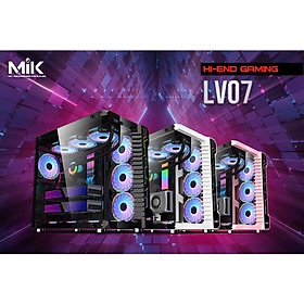 Mua Vỏ máy tính (Case) MIK LV07 - BLACK (Hỗ trợ Main iTX  mATX  ATX