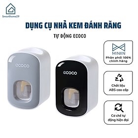 Bộ Dụng Cụ Nhả Kem Đánh Răng Tự Động 2/3/4 Cốc Và Giá Treo Bàn Chải Đa Năng - Chất Liệu ABS Cao Cấp - Hàng Chính Hãng MINIIN