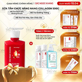 Sữa Tắm Chức Năng Nano Collagen Sắc Ngọc Khang 500g