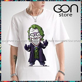 Áo thun tay lỡ nam nữ giá rẻ form rộng freesize unisex JOKER - G15