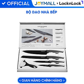 Bộ Dao Nhà Bếp 5 Món Cookplus Lock&Lock CKK101S5BLK