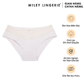 Quần Lót Nữ Dáng Bikini Thun Lạnh Phối Ren Active Miley Lingerie FMM_34