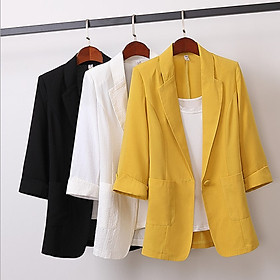 Áo khoác blazer nữ tay lỡ phong cách Hàn Quốc DV05