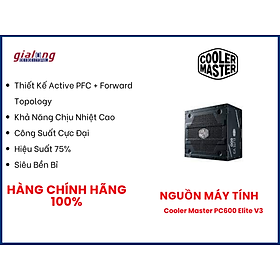 Mua Nguồn máy tính Cooler Master PC600 Elite V3 - Hàng chính hãng