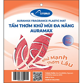 Tấm thơm khử mùi đa năng Auramax hương Nho