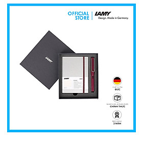 Gift Set Lamy Notebook A6 Softcover Grey + Lamy Al-Star Purple - GSA6-Al0012